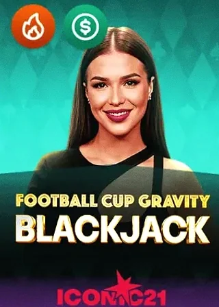 Football Cup Gravity Blackjack live game cover