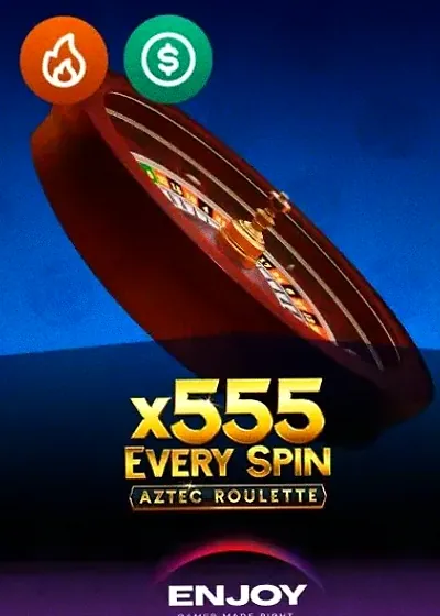 Aztec Roulette x555 live game cover