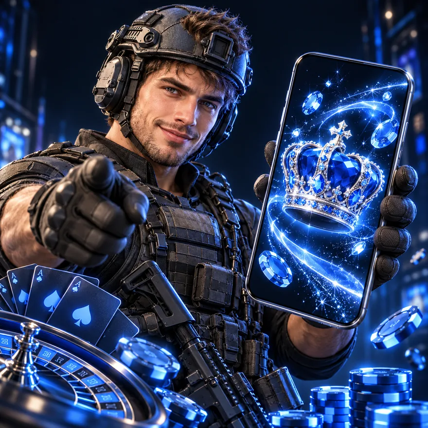 Smartphone with crown — CuntSpin