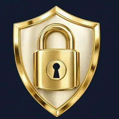 Shield with padlock — CuntSpin