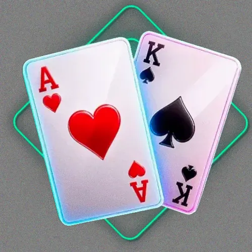 Ace and king playing cards