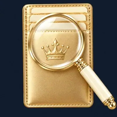 Wallet and magnifier — CuntSpin