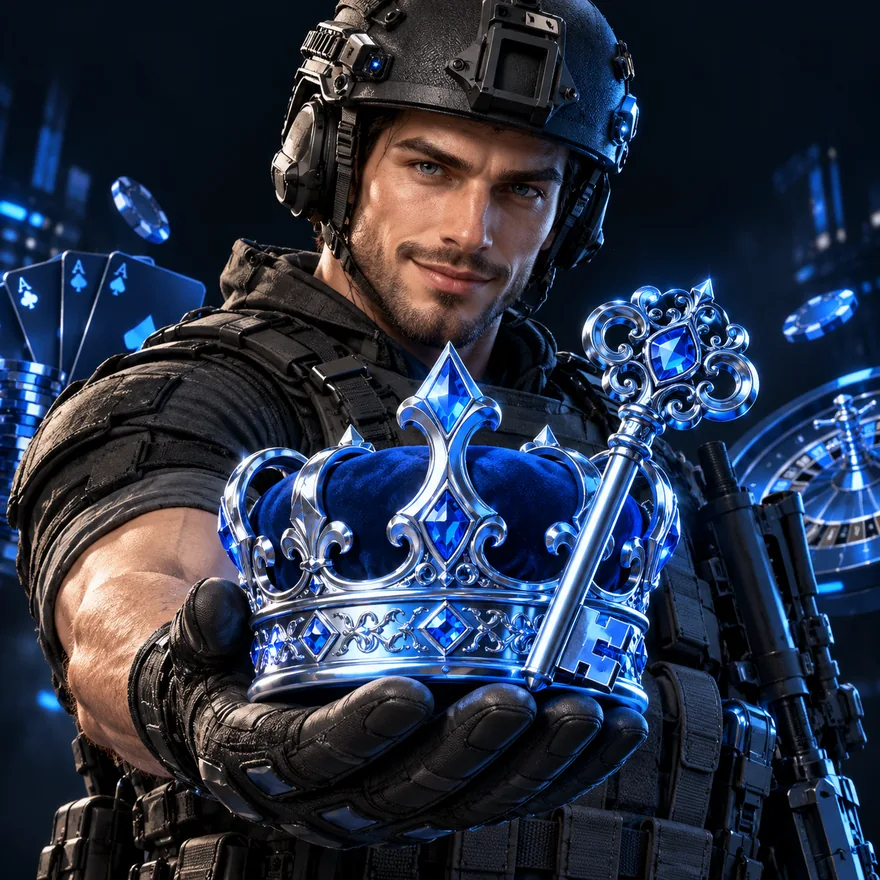 Royal crown and key — CuntSpin