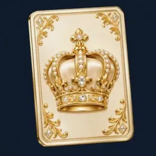 Royal crown card — CuntSpin