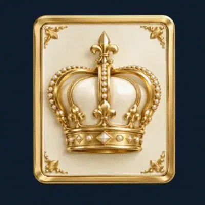 Crown emblem card — CuntSpin