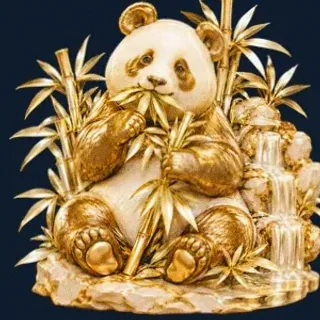 Panda eating bamboo — CuntSpin
